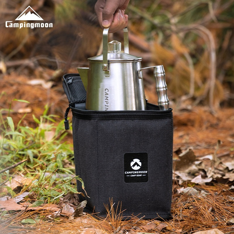 Camping Cooking Gas - CAMPINGMOON BKT-8-BC Thick Canvas Lamp Bag
