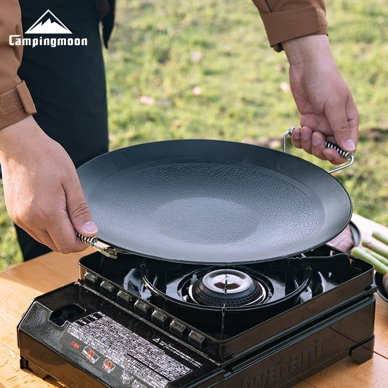 Camping Cooking Candle - Campingmoon GRW-27F/GRW-33F Camping Outdoor Cookware Set