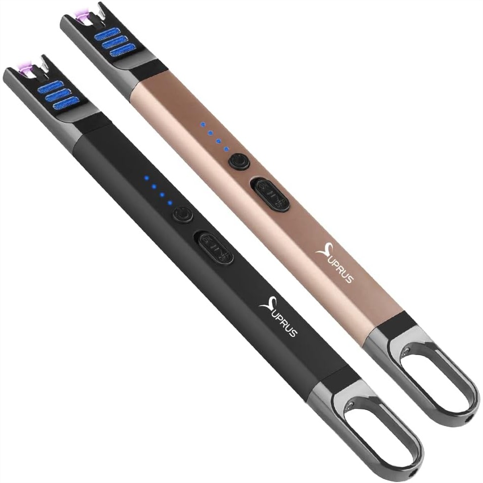 Camping Cooking Candle - Electric Arc Lighter Windproof Flameless USB