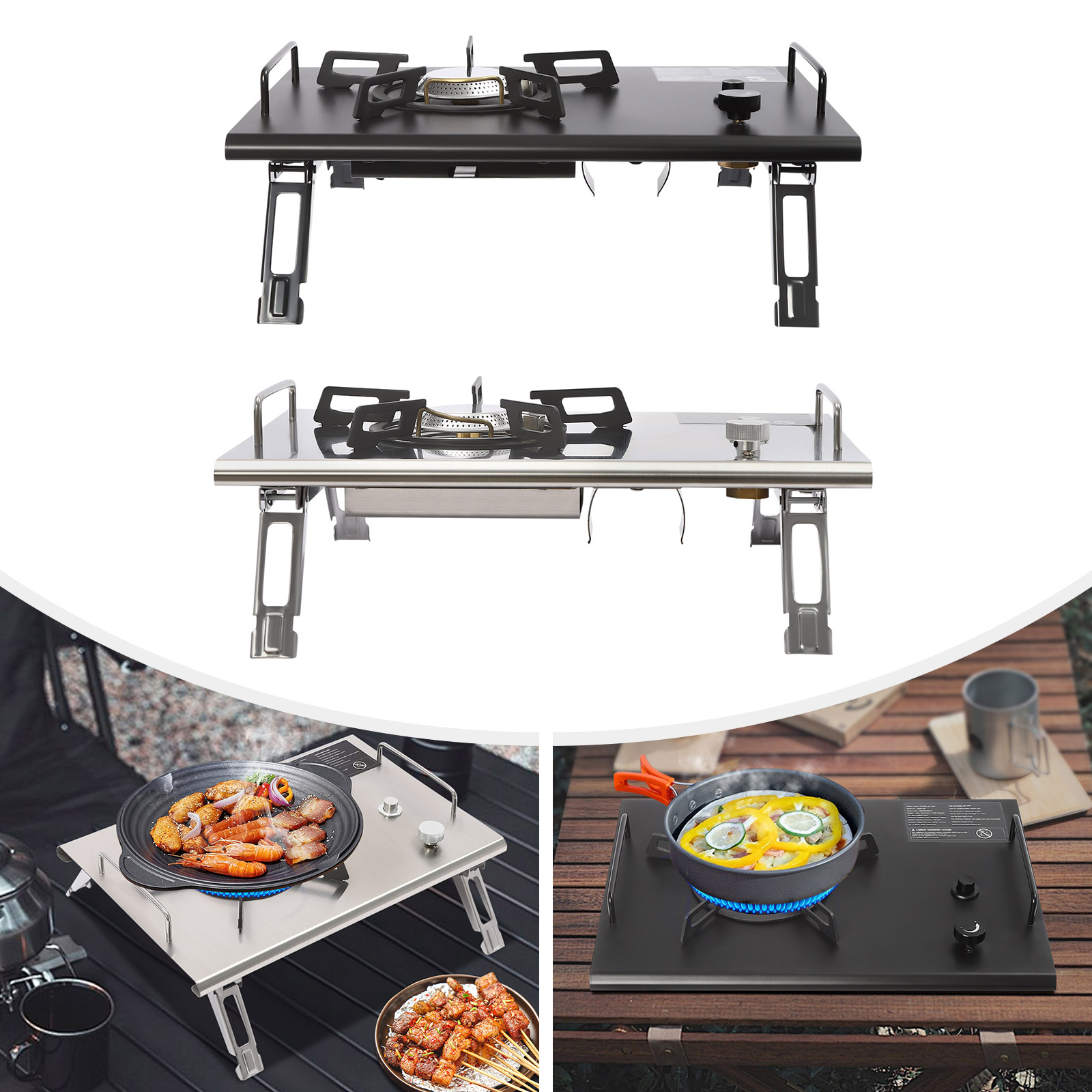 Camping Cooking Fuel - Electronic Ignition Camping Stove 2.7KW, Portable