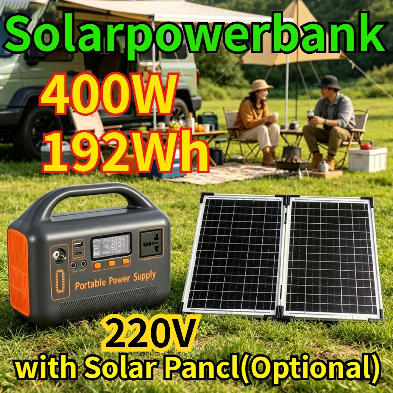 Camping Cooking Utensils Kit - New 400W Portable Power Station 220V