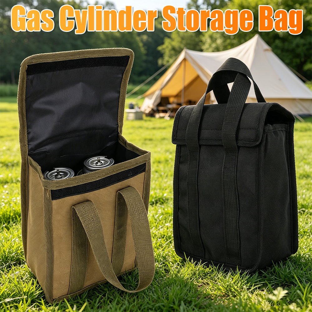 Camping Cooking Container - Outdoor Camping Gas Tank Storage Bag