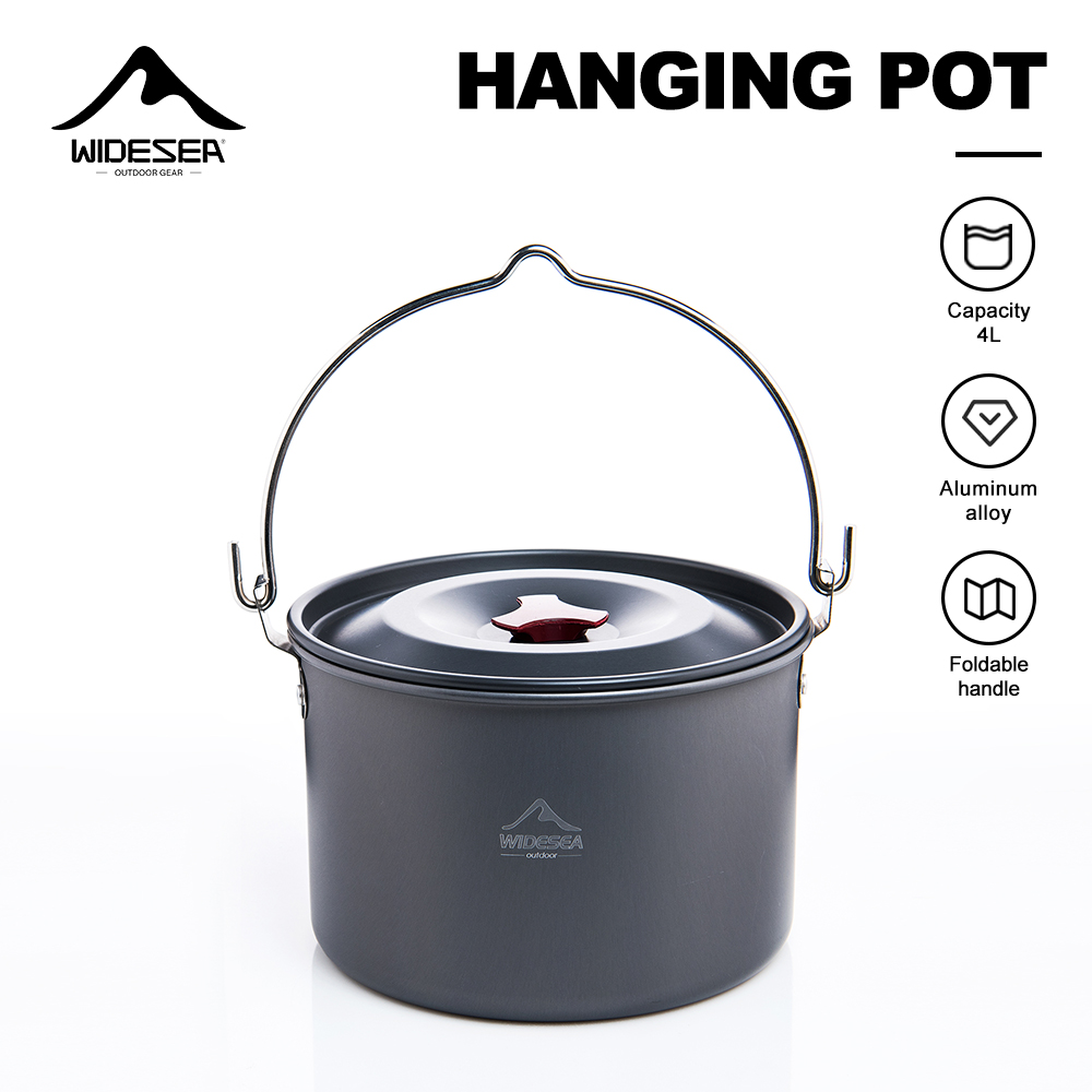 Widesea Hard Anodized Aluminum - Camping Cooking Accessories recension och pris