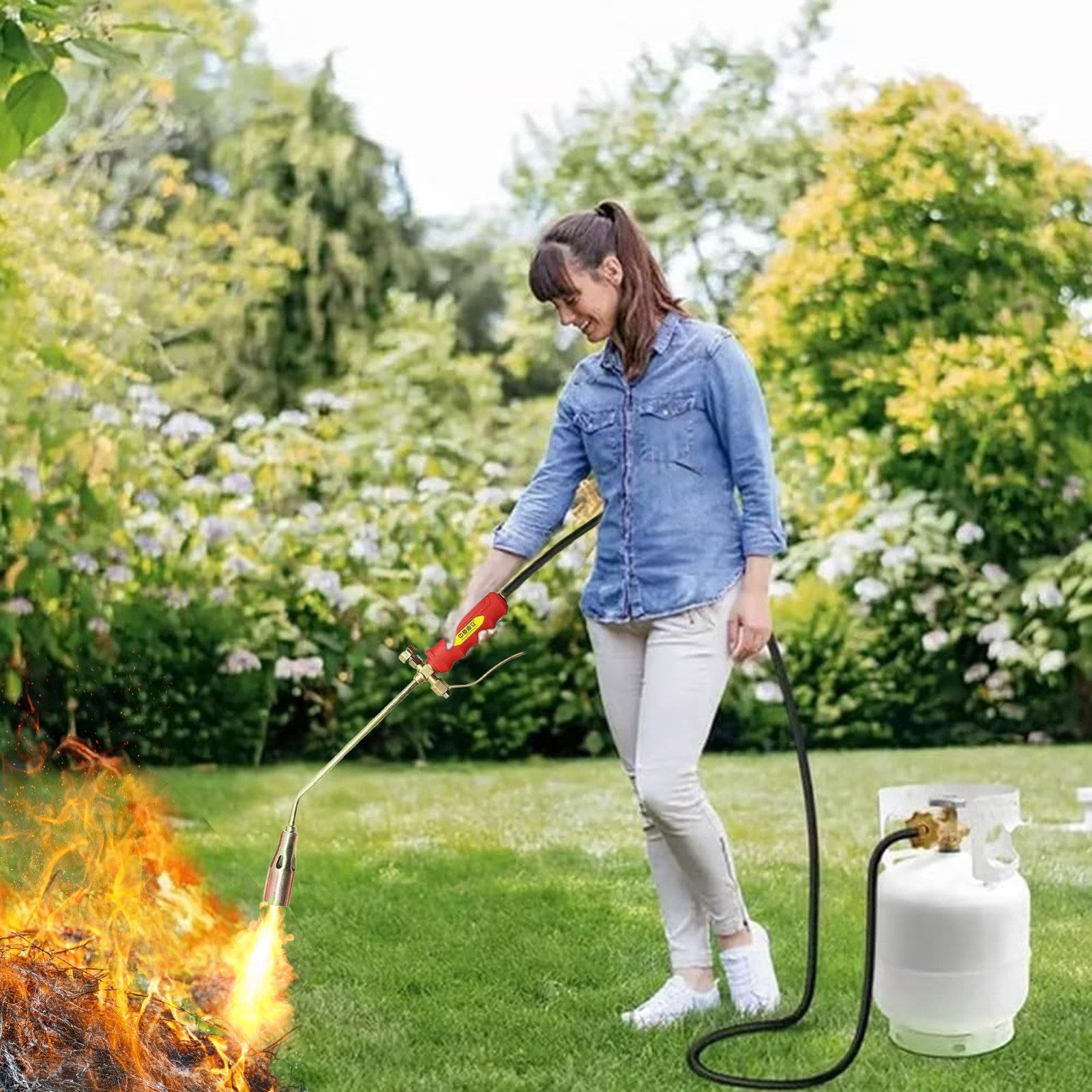 Outdoor Camping Burners Portab - Camping Cooking Kitchen recension och pris