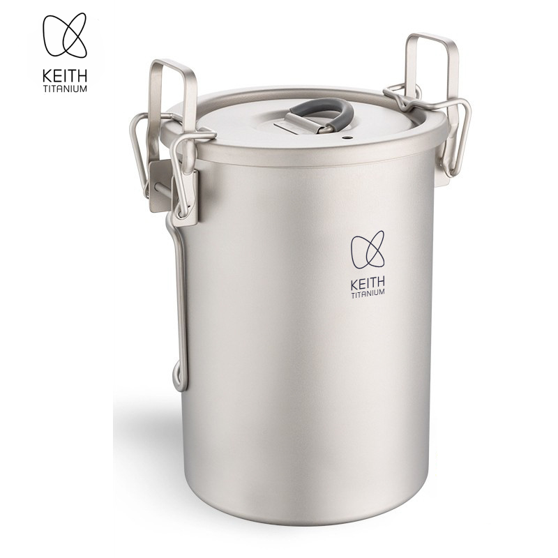 KEITH Pure Titanium Rice Cooke - Camping Cooking Kitchen recension och pris