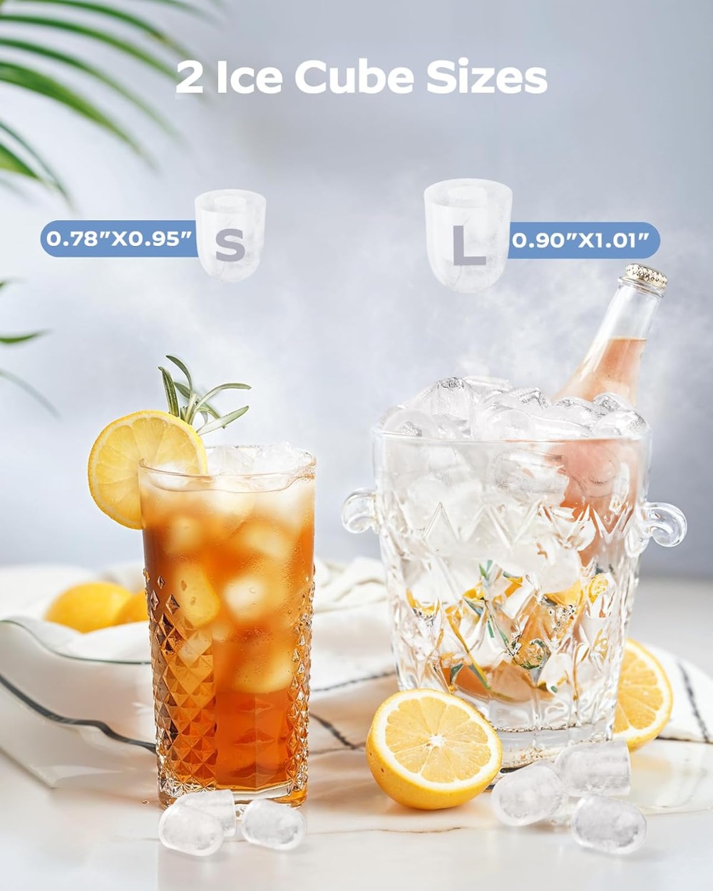 Ice Maker Countertop: 9 Cubes  - Camping Cooking Kitchen recension och pris
