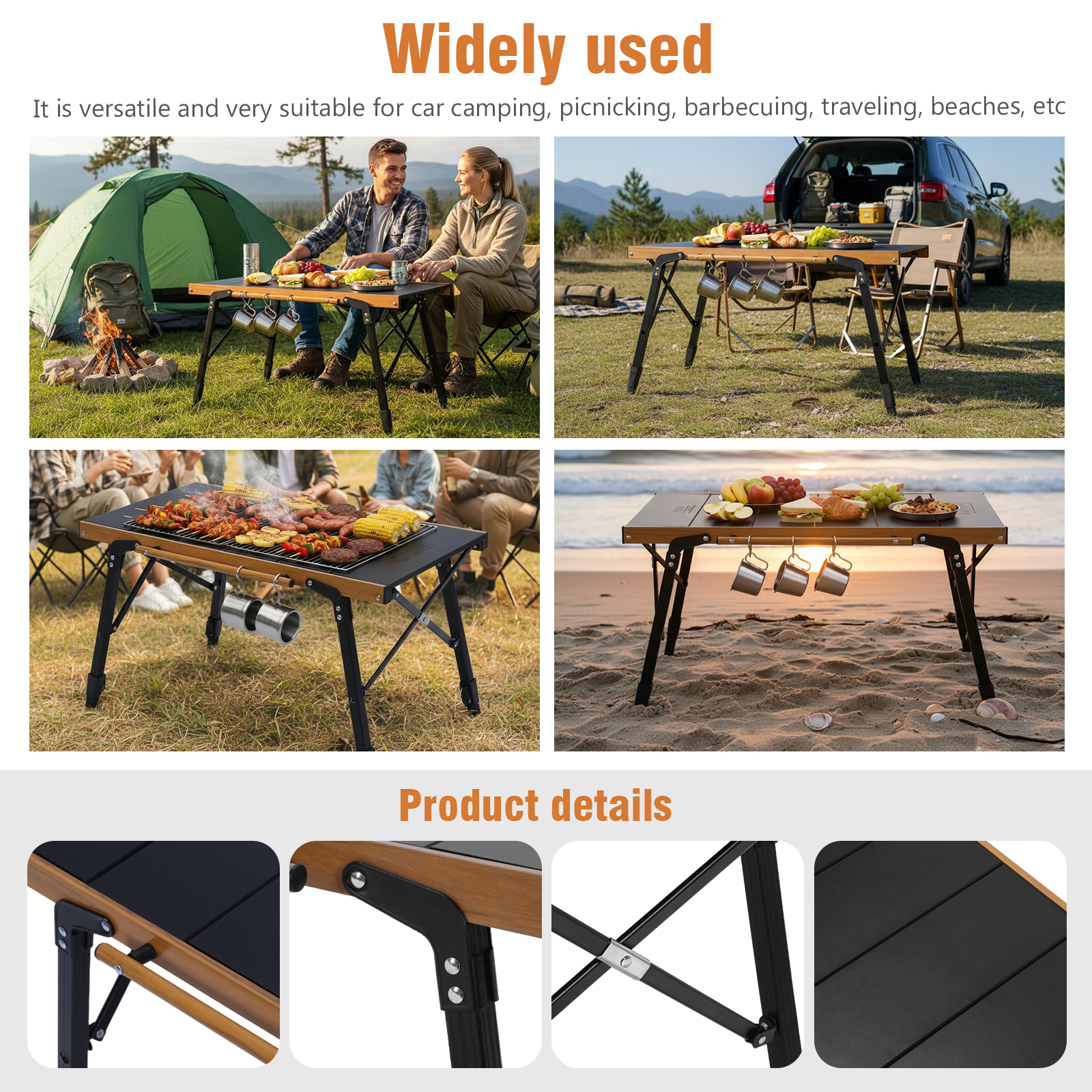 IGT Unit Combination Table wit - Camping Cooking Table With Storage recension och pris