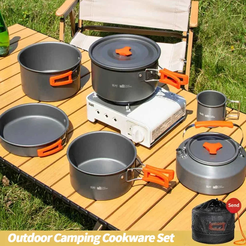 Camping Cookware Set – Outdoor - Camping Cooking Table With Storage recension och pris