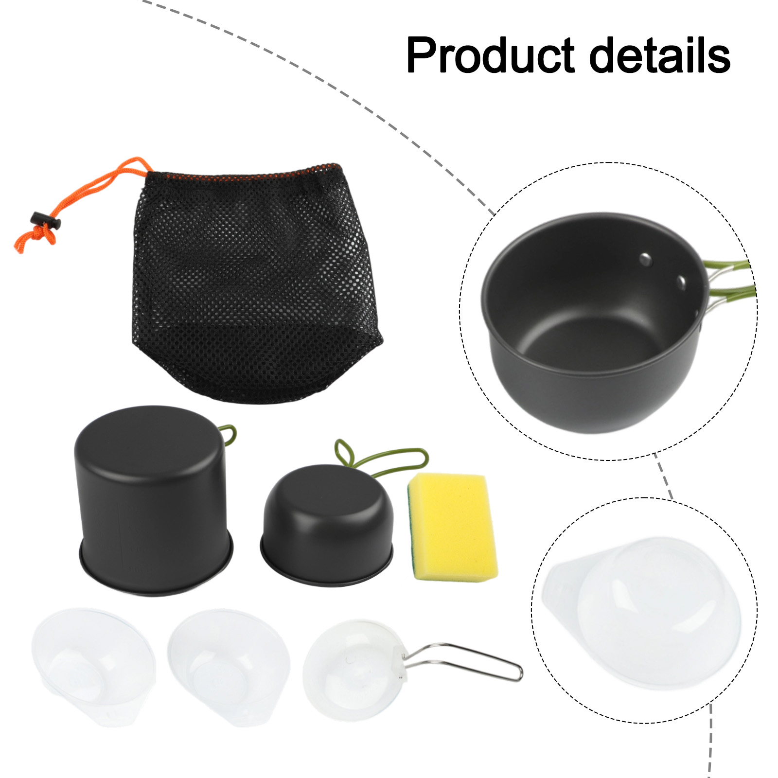Anodized Aluminum Cookware Cam - Camping Cooking Materials recension och pris