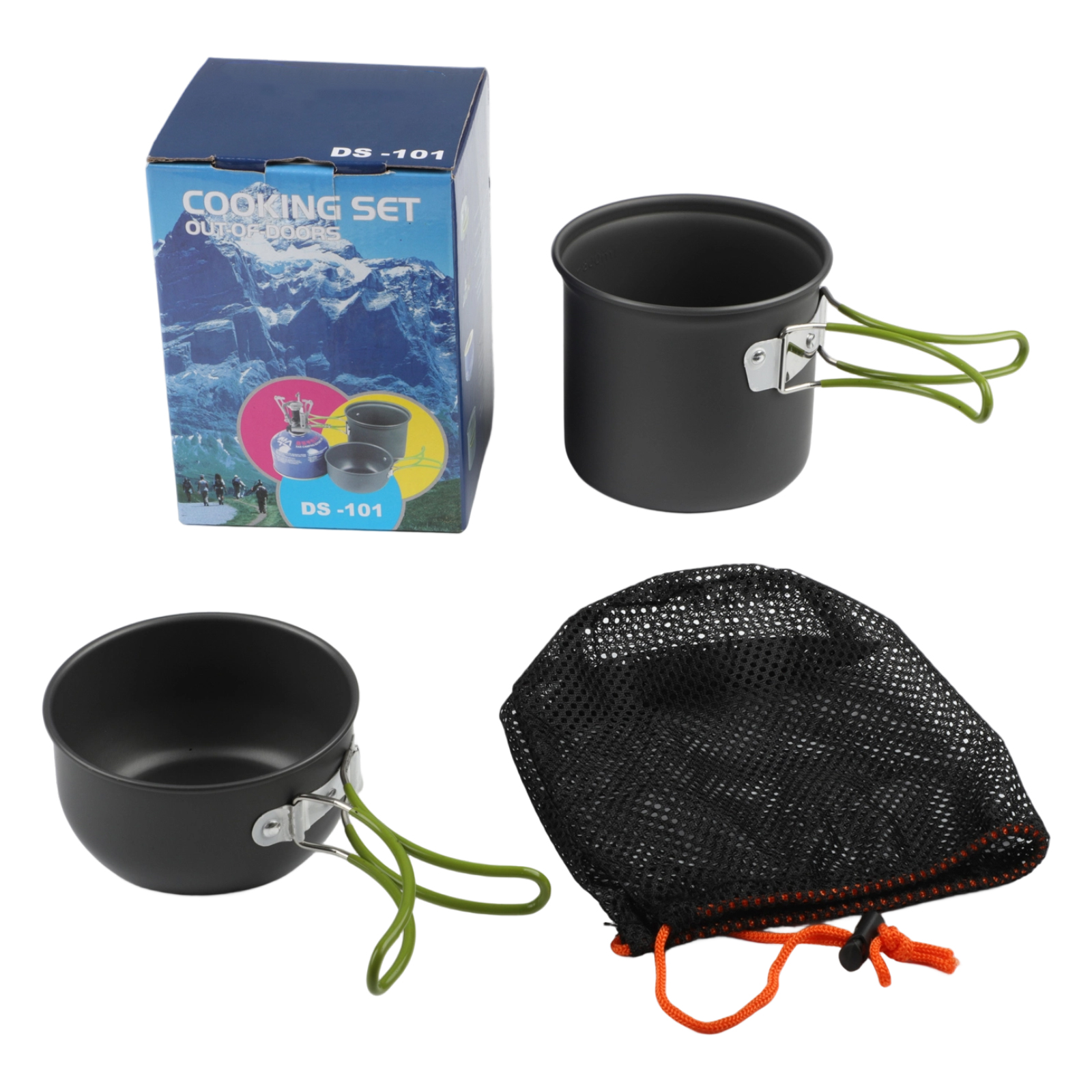 Anodized Aluminum Cookware Cam - Camping Cooking Materials recension och pris