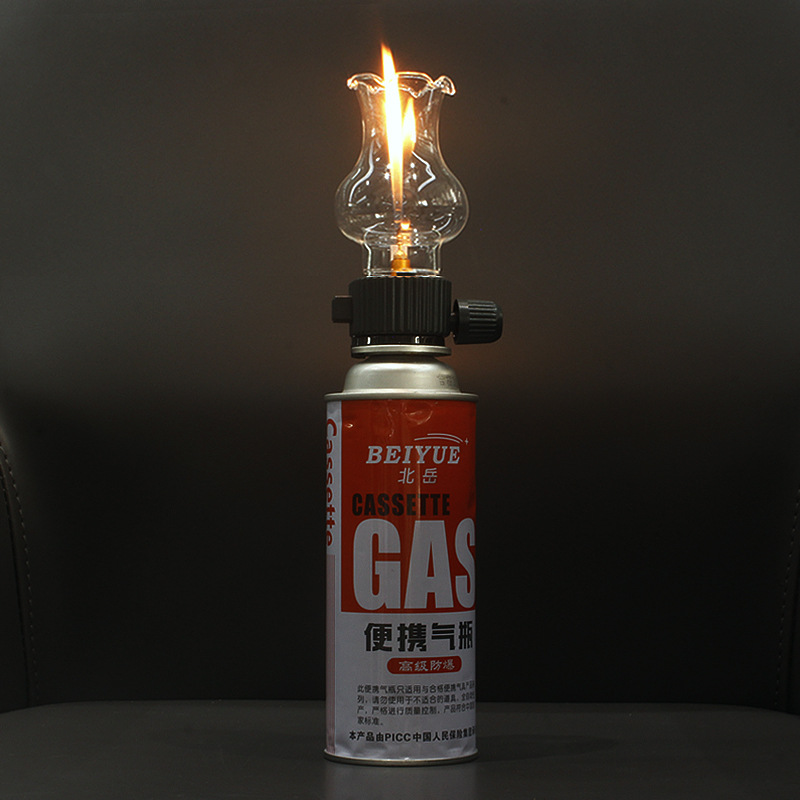 Card Stove Gas Cylinder Head L - Camping Cooking Fuel recension och pris