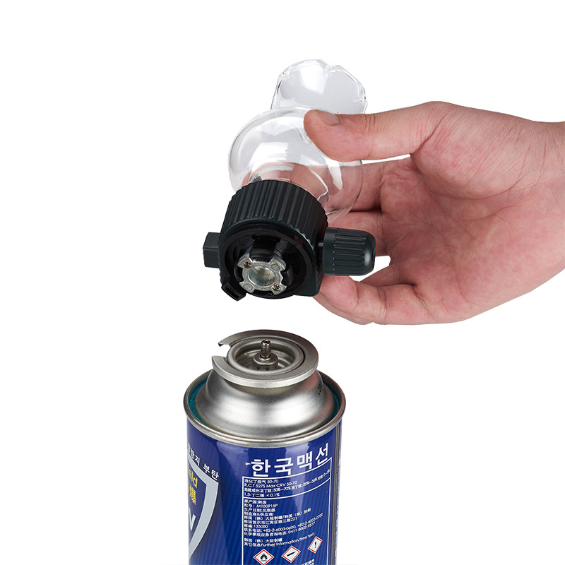 Card Stove Gas Cylinder Head L - Camping Cooking Fuel recension och pris
