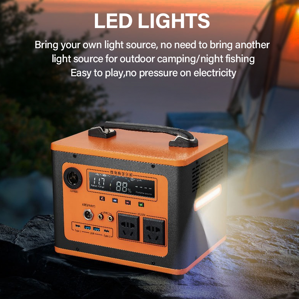 Portable Power Station 300/600 - Camping Cooking Utensils Kit recension och pris