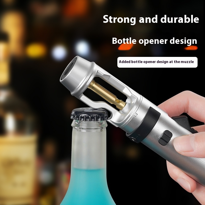 Metal Windproof Jet Flame Ligh - Camping Cooking Gas recension och pris
