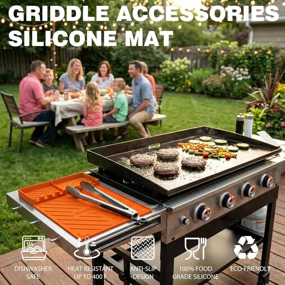 Silicone Grill Mats for Blacks - Camping Cooking Kitchen recension och pris