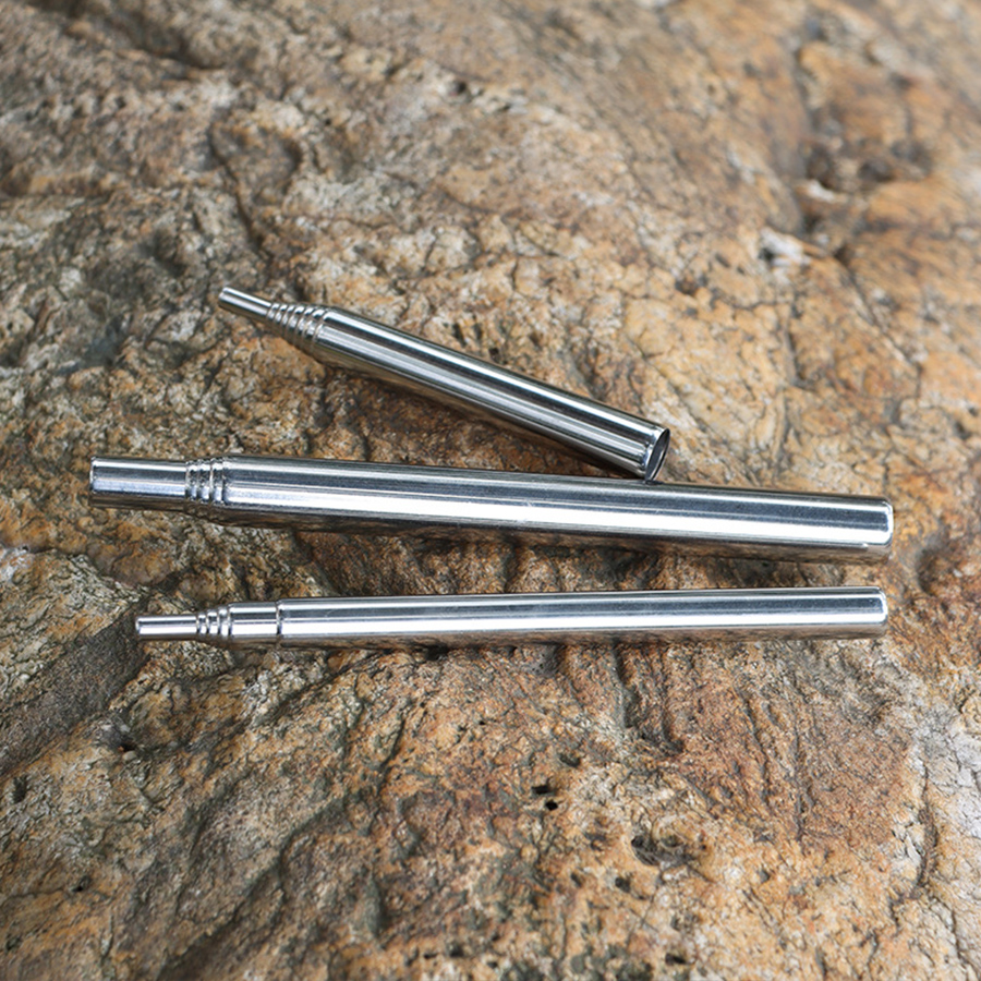 Stainless Steel Blowpipe Pocke - Camping Cooking Candle recension och pris
