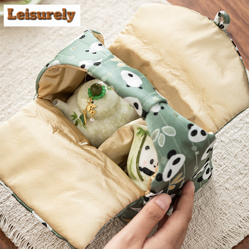 Hand-painted Panda Travel Tea  - Camping Cooking Accessories recension och pris