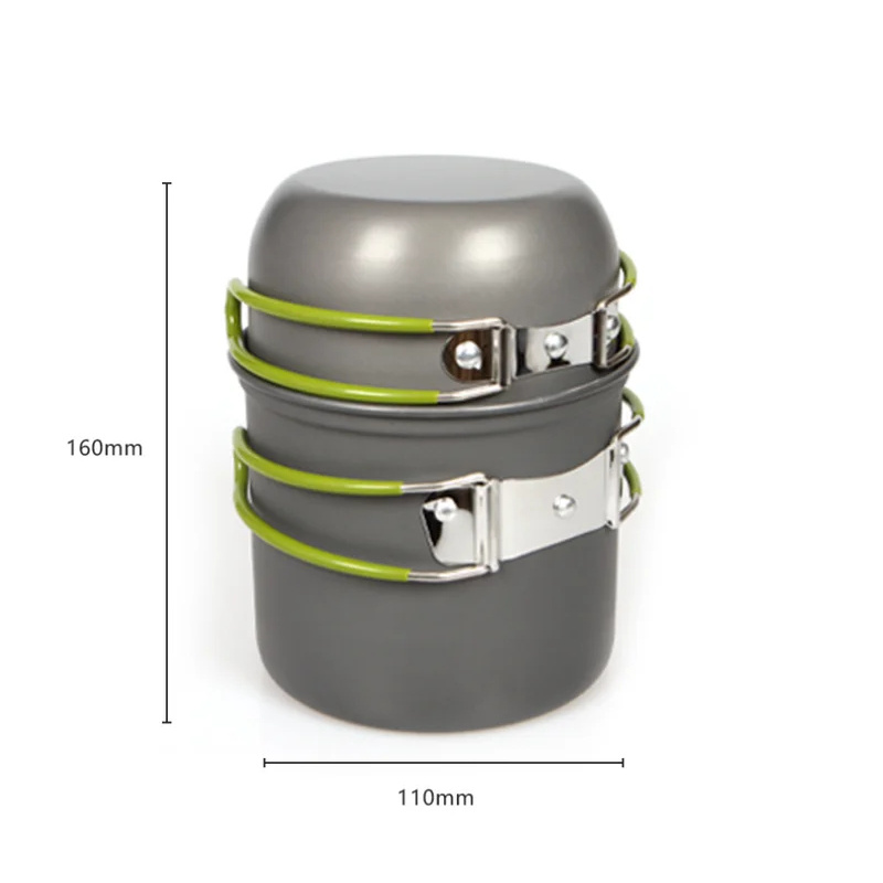 Ultralight Camping Pot Set Out - Camping Cooking Utensils Kit recension och pris