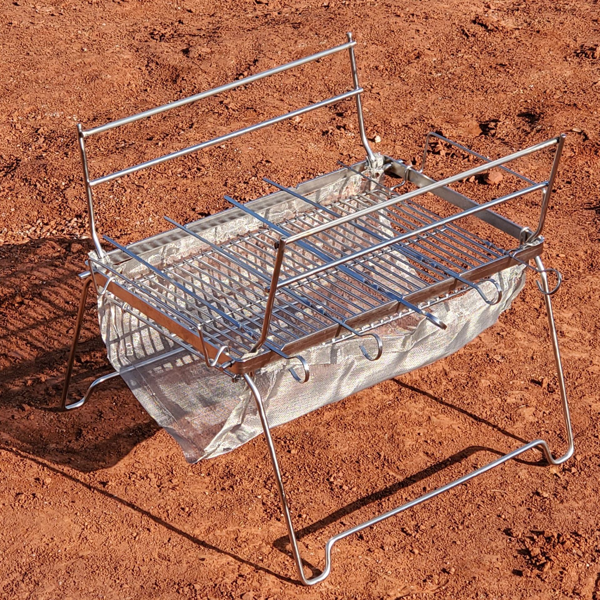 Folding Barbecue Grill Camping - Camp Grill Portable Folding recension och pris