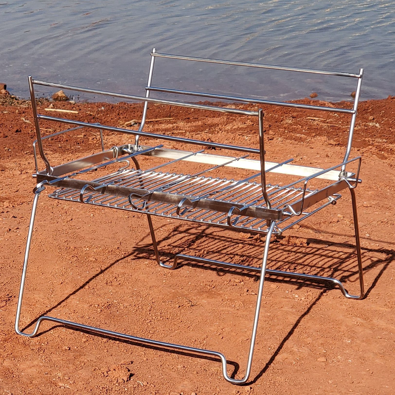 Folding Barbecue Grill Camping - Camp Grill Portable Folding recension och pris