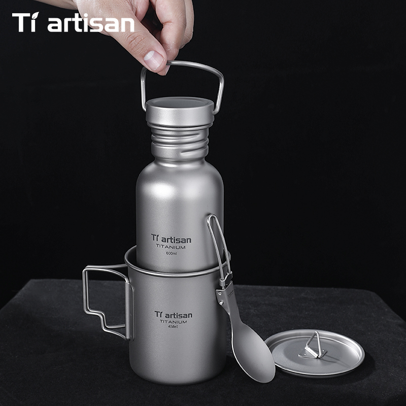 Tiartisan Titanium Cookware 3- - Camping Cooking Hardware recension och pris