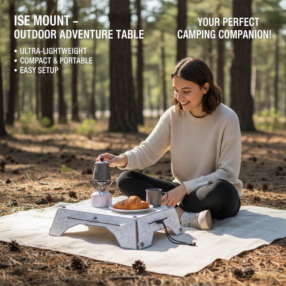 Portable Multi Folding Camping - Camping Cooking Table With Storage recension och pris