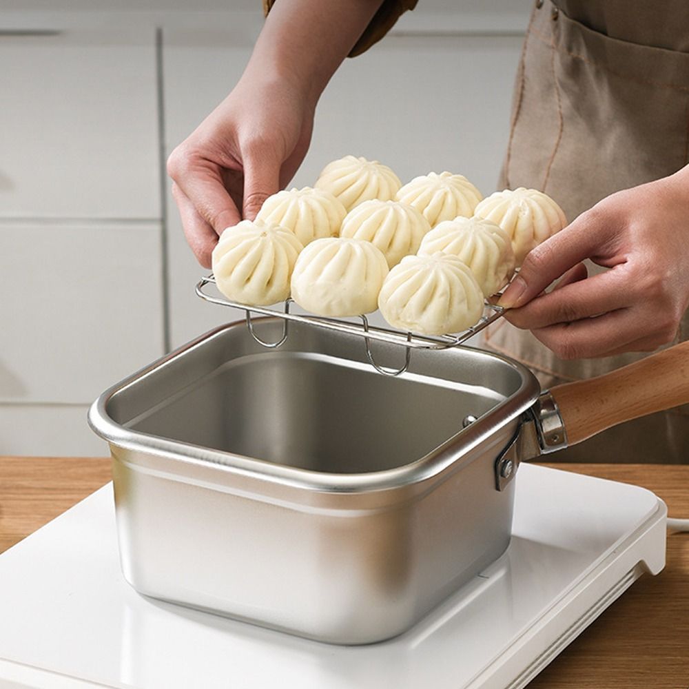 Portable Stainless Steel Fryin - Camping Cooking Candle recension och pris