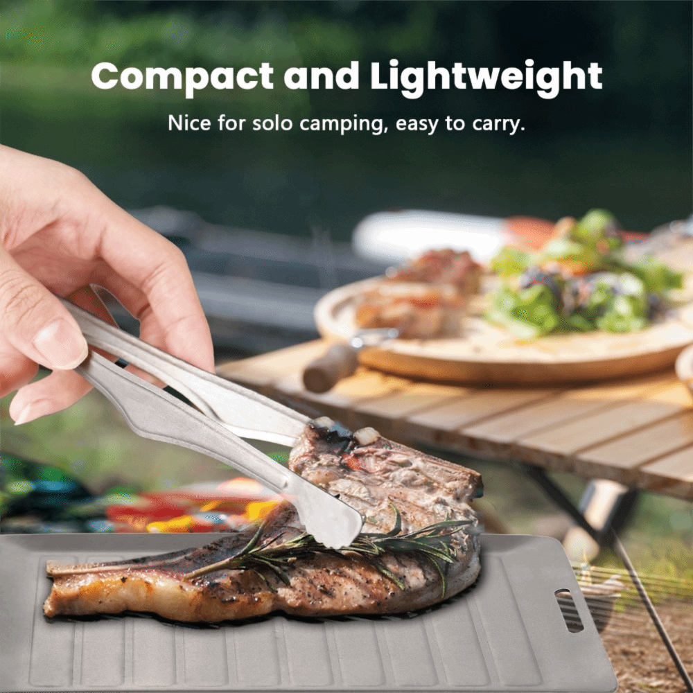 Durable Titanium Camping Grill - Camping Cooking Candle recension och pris