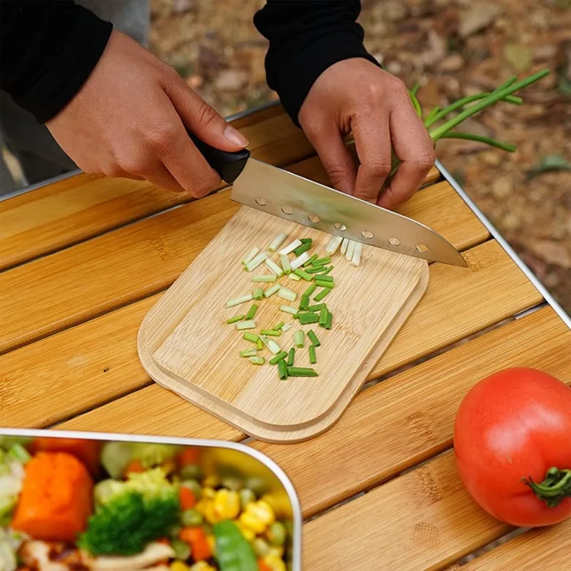 304 Stainless Steel Lunch Box  - Camping Cooking Container recension och pris