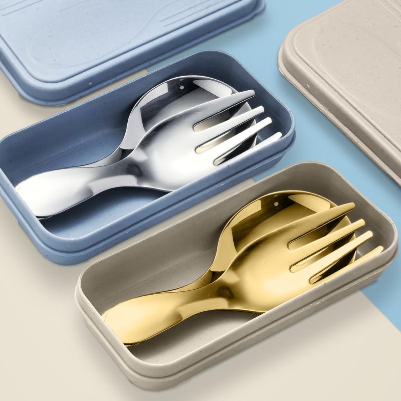 Stainless Steel Tableware Set  - Camping Cooking Portable recension och pris
