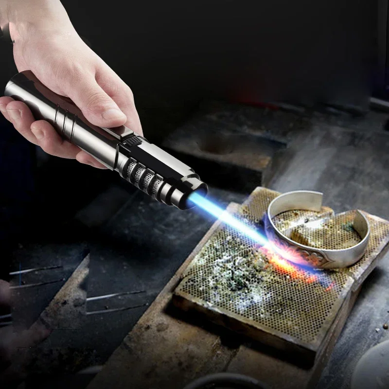 2023 Large Flame Spray Gun Met - Camping Cooking Gas recension och pris