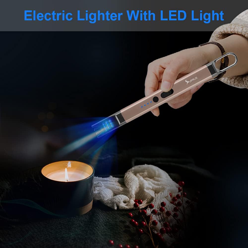 Electric Arc Lighter Windproof - Camping Cooking Candle recension och pris
