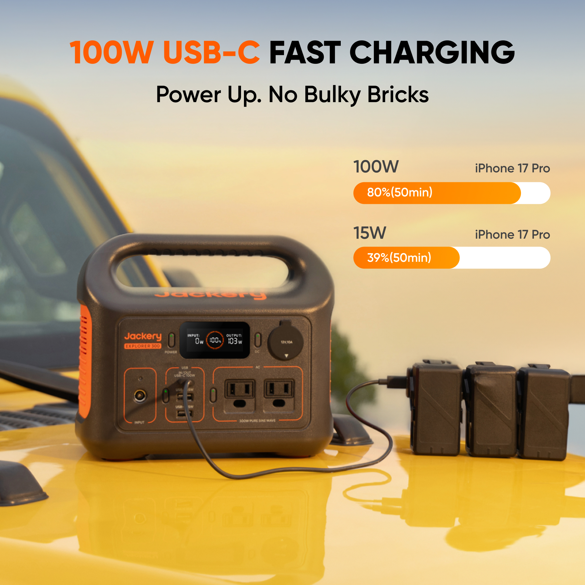 Jackery Portable Power Station - Camping Cooking Utensils Kit recension och pris