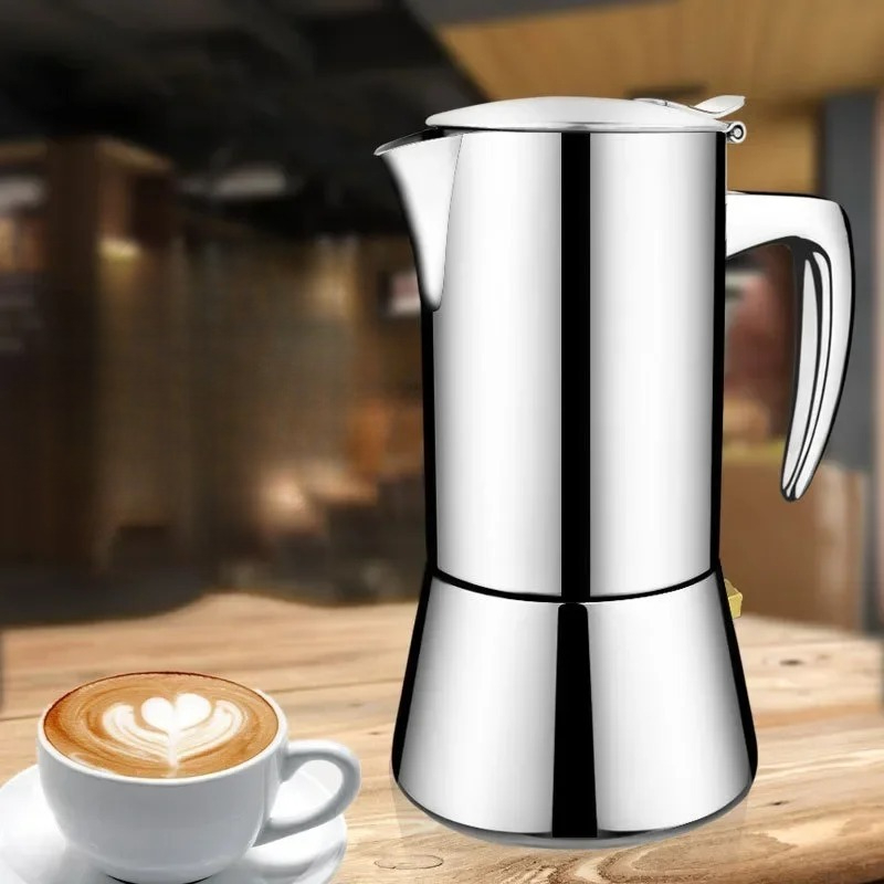 JUSTINLAU Moka Pots 200ml/300m - Camping Cooking Accessories recension och pris