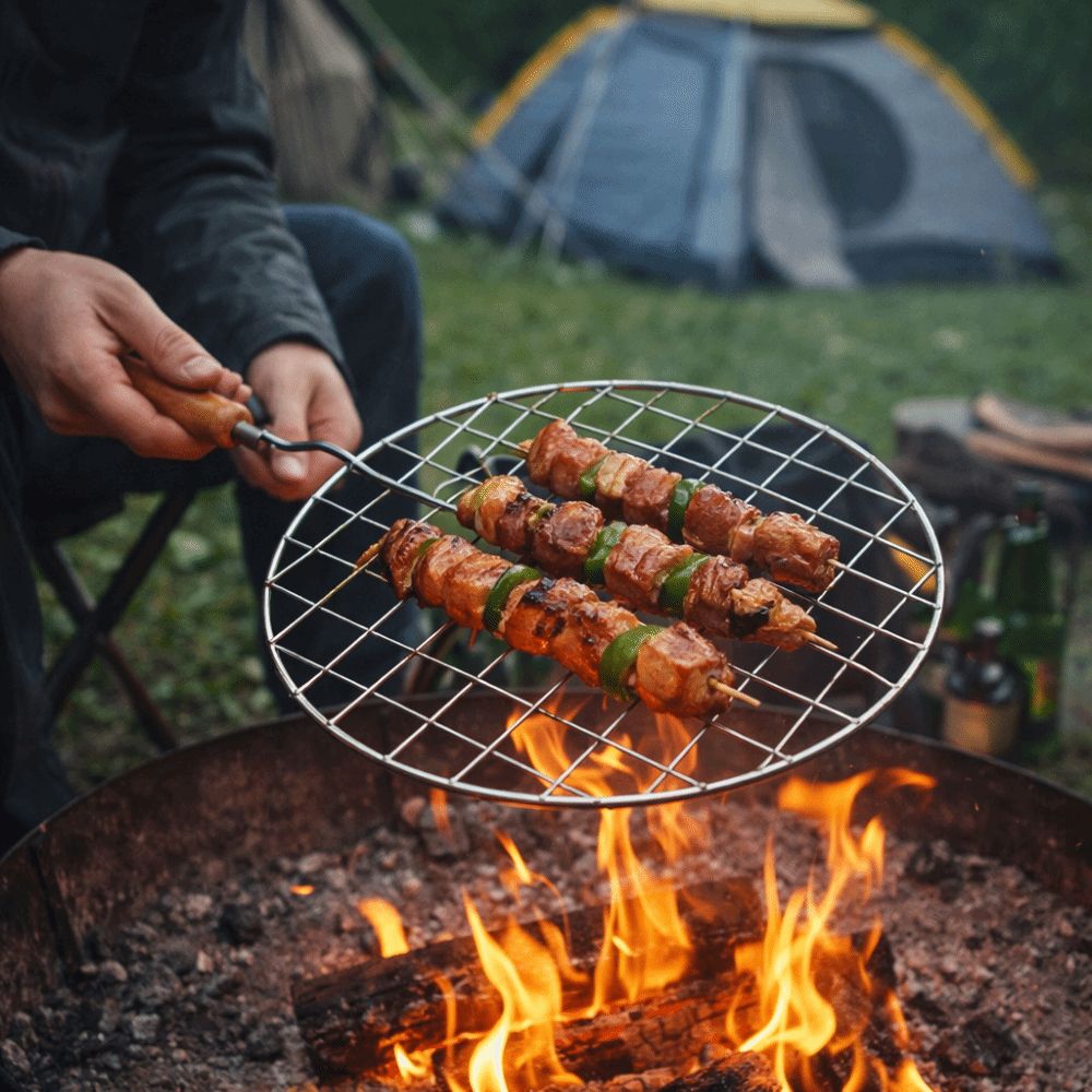 Portable Stainless Steel BBQ G - Camping Cooking Portable recension och pris