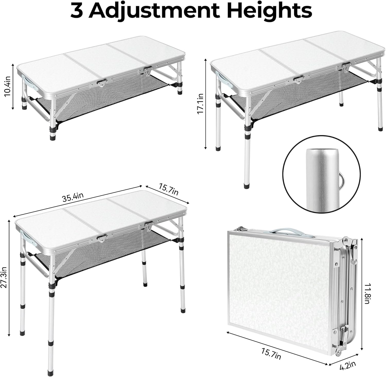 Folding Camping Table With Sto - Camping Cooking Table With Storage recension och pris