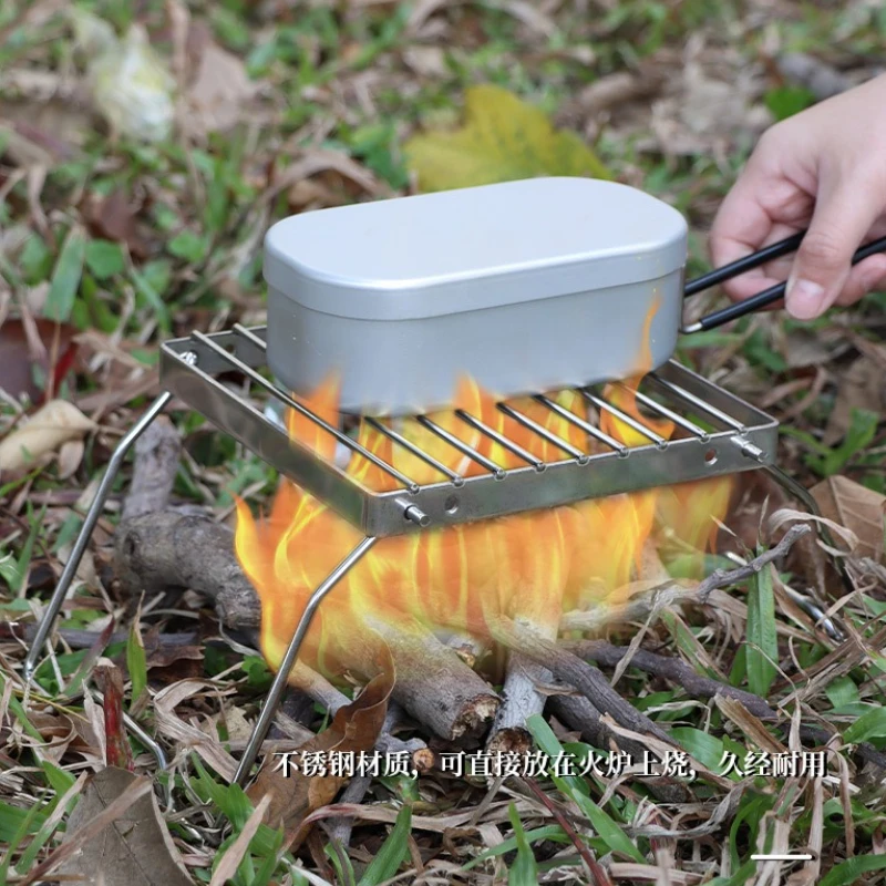 Folding Portable Outdoor Barbe - Camp Grill Portable Folding recension och pris