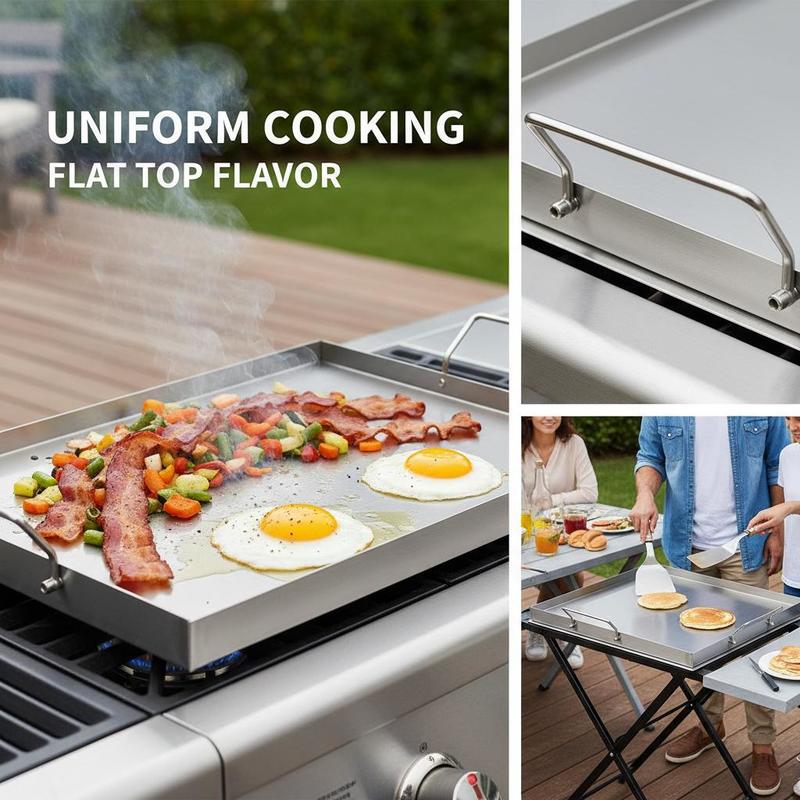 Flat Top Grill Plate 23x16 inc - Camping Cooking Accessories recension och pris