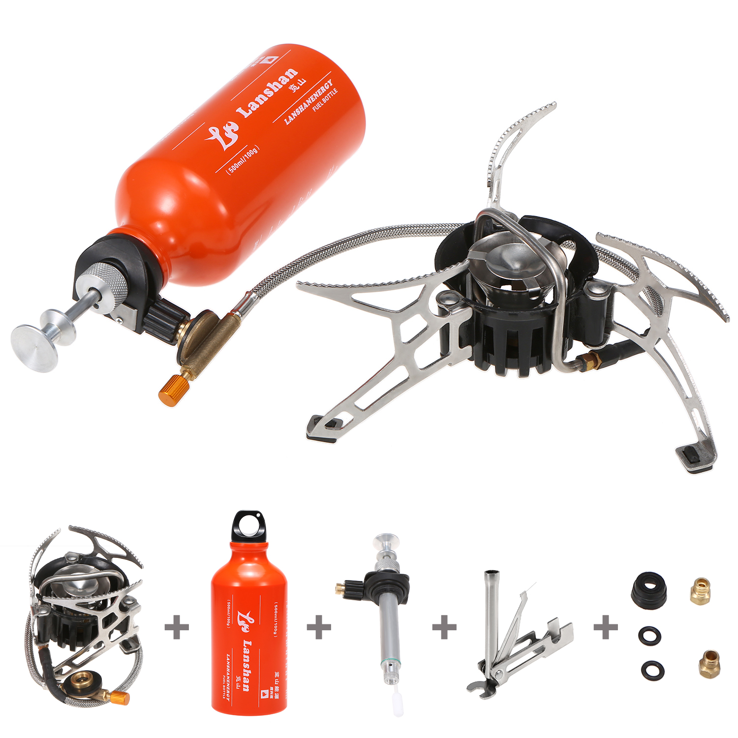 Lixada Outdoor Camping Multi F - Camping Cooking Fuel recension och pris