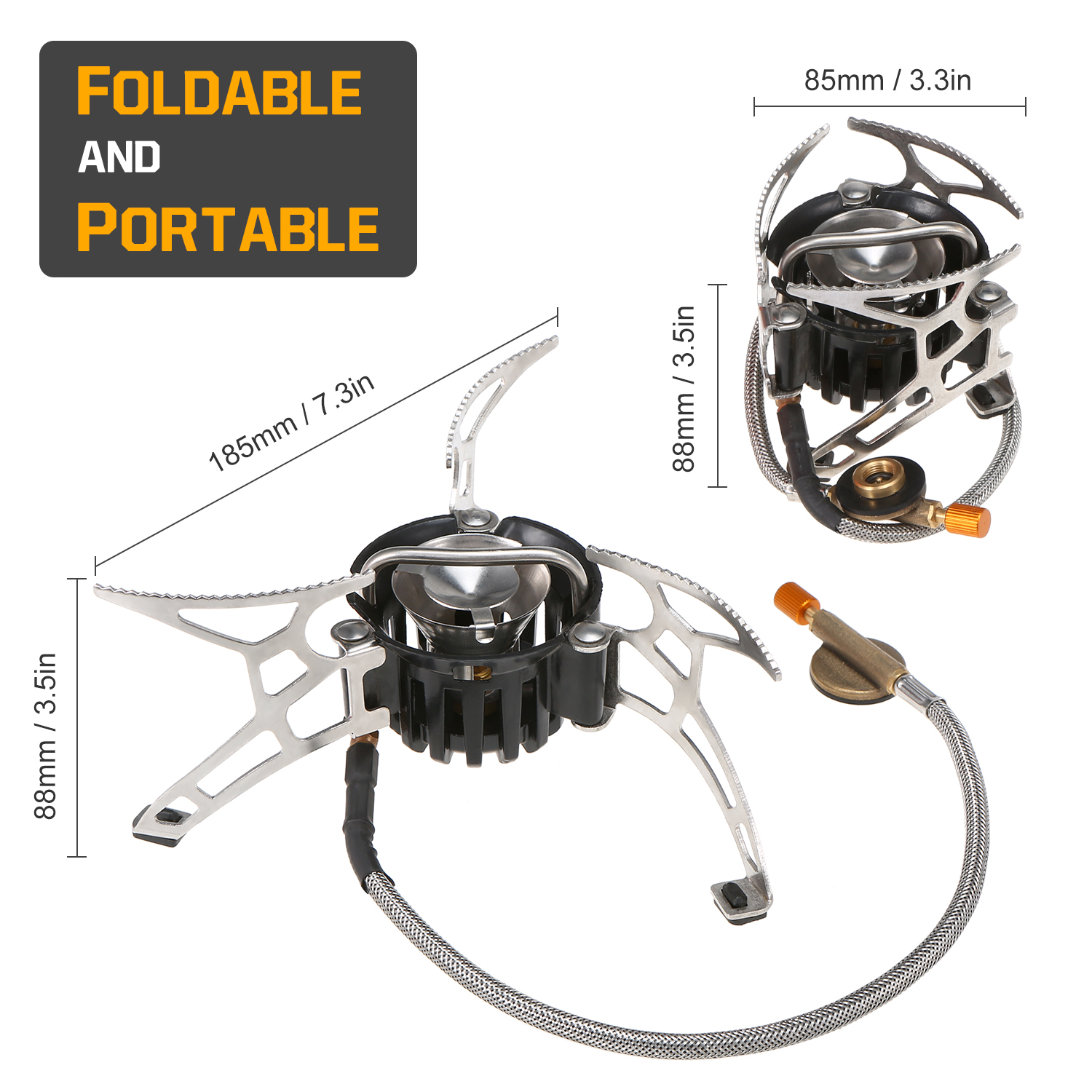 Lixada Outdoor Camping Multi F - Camping Cooking Fuel recension och pris