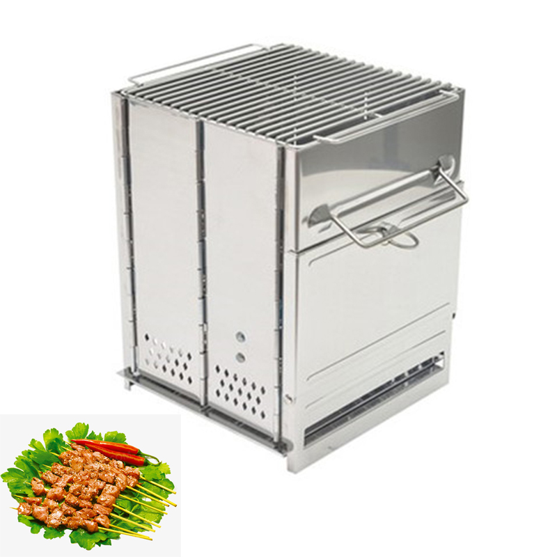 Wood Stove Outdoor Camping Equ - Camping Cooking Portable recension och pris