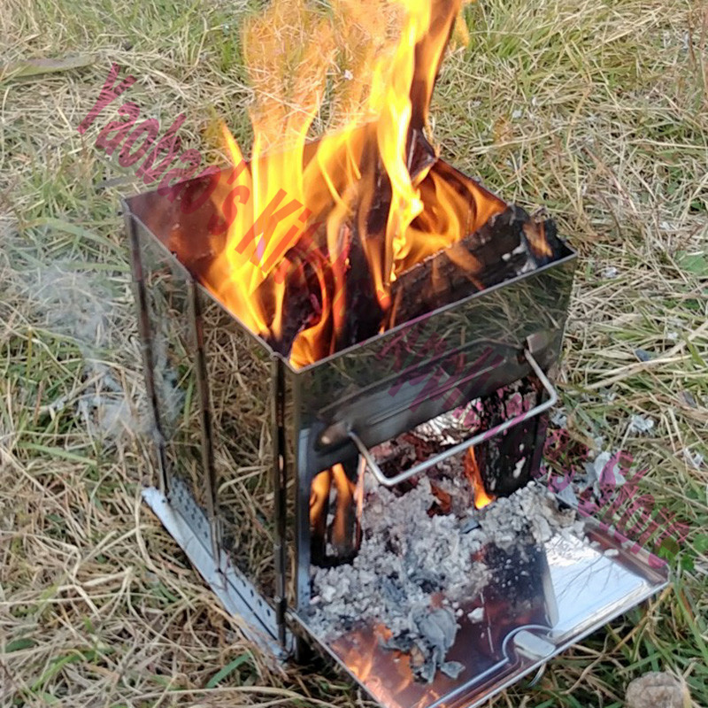 Wood Stove Outdoor Camping Equ - Camping Cooking Portable recension och pris