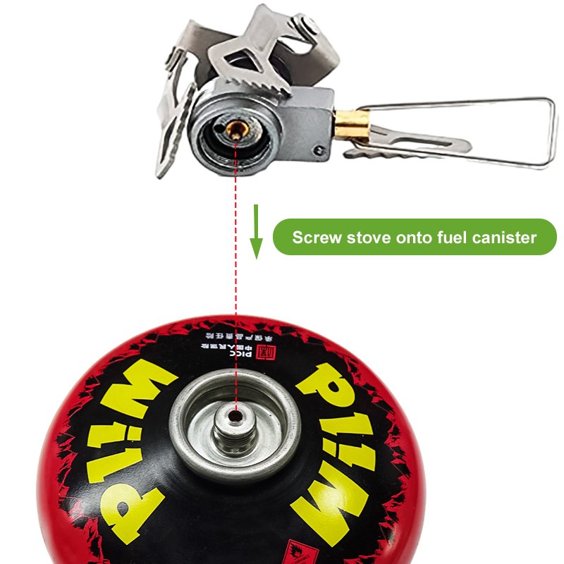 BRS Outdoor Gas Stove Mini Cam - Camping Cooking Fuel recension och pris