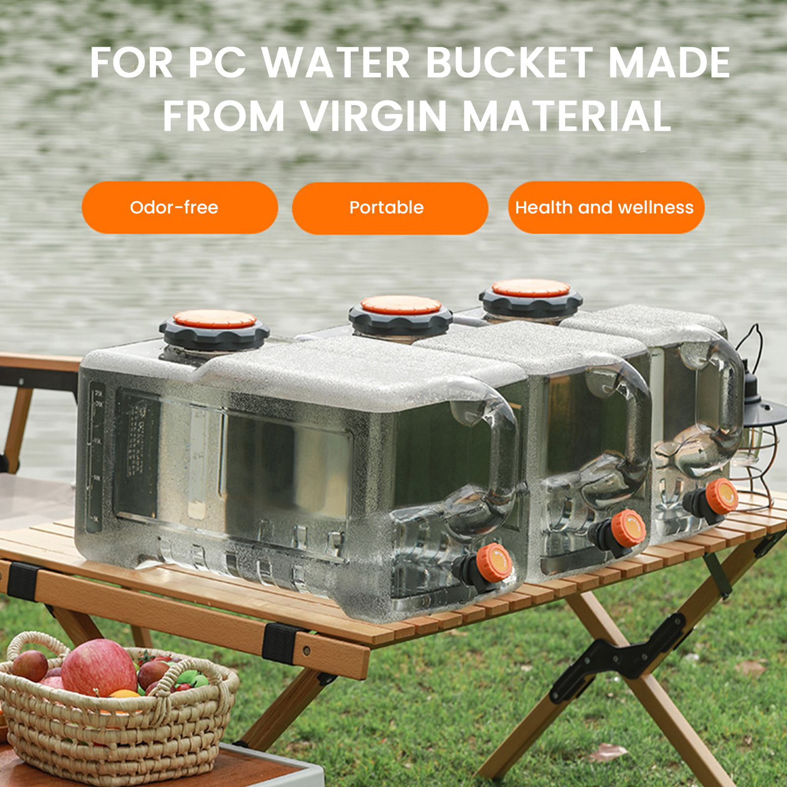 5L/8L/12L/18L/22L/25L Portable - Camping Cooking Container recension och pris