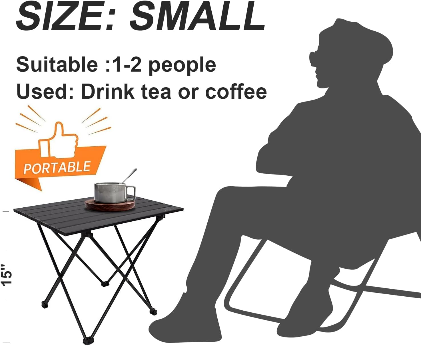 Camping Table Folding Portable - Camping Cooking Kitchen recension och pris