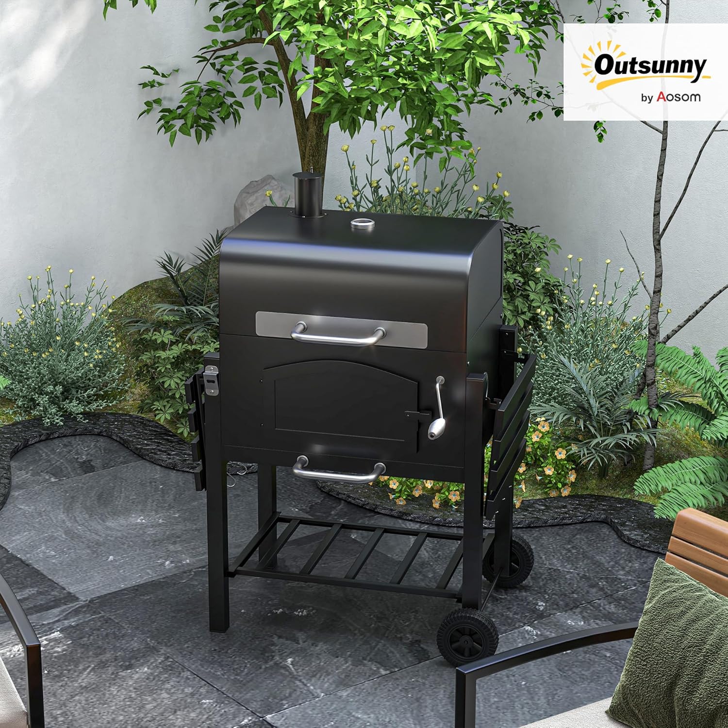 Portable Charcoal Grill BBQ wi - Camp Grill Portable Folding recension och pris