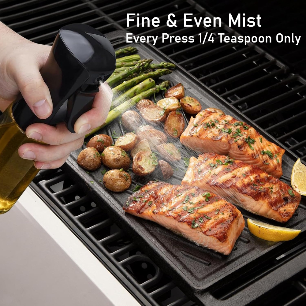 Olive Oil Spray Bottle Reusabl - Camping Cooking Container recension och pris