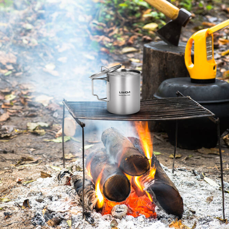 Lixada 750ml Cup Outdoor Stain - Camping Cooking Hardware recension och pris