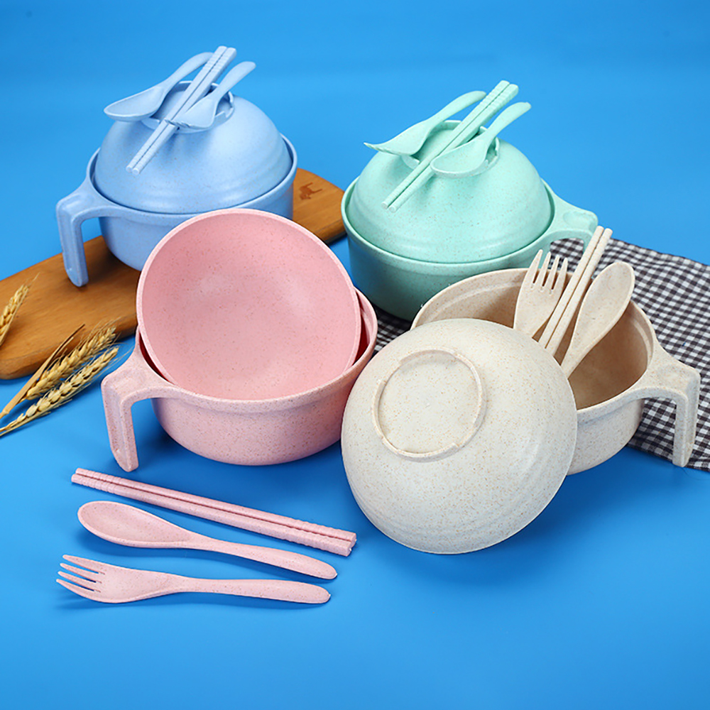 Fork Spoon Chopsticks Bowls Cu - Camping Cooking Utensils Kit recension och pris