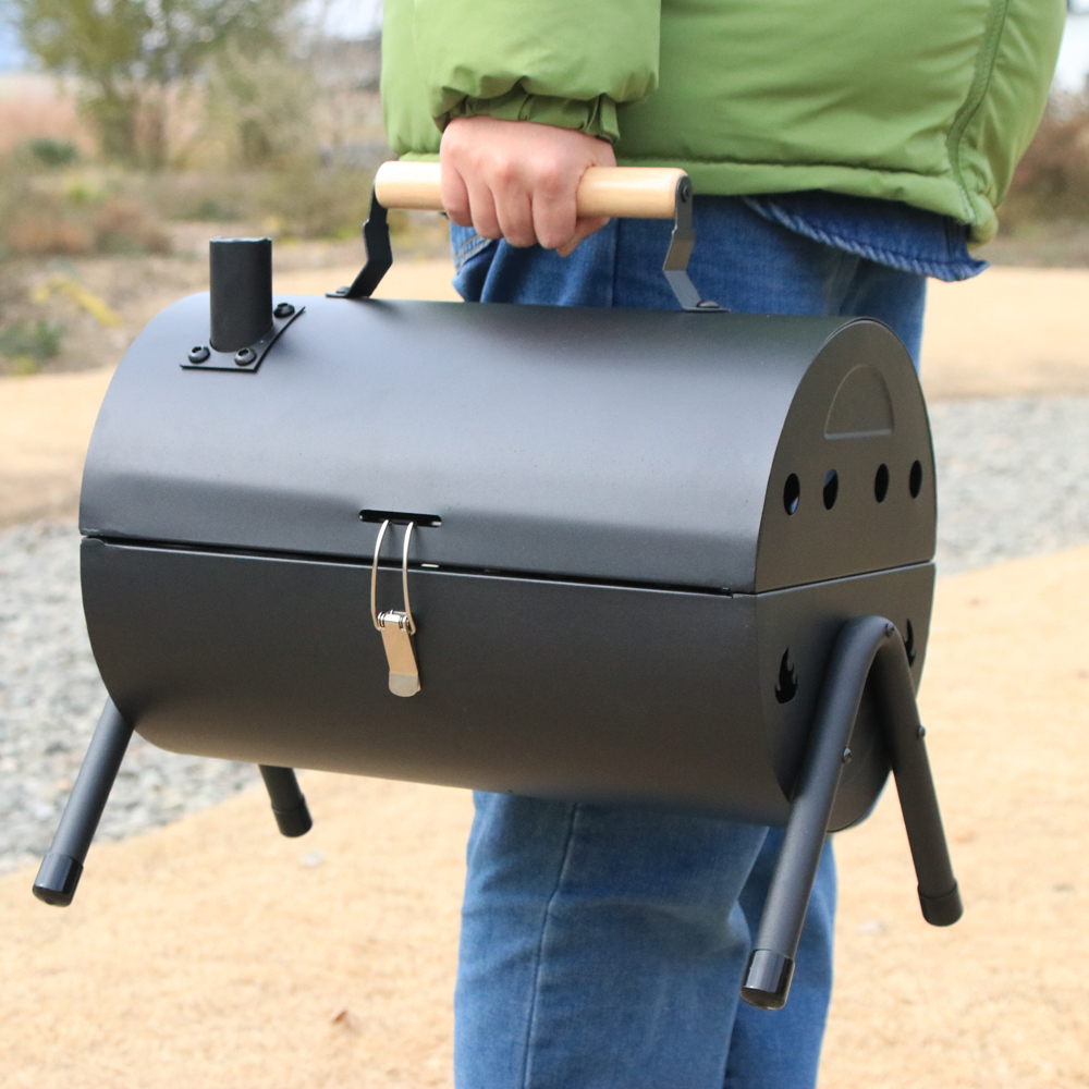 Portable Charcoal Grill, Small - Camping Cooking Portable recension och pris